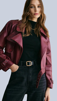 MONGEOUR LEATHER JACKET